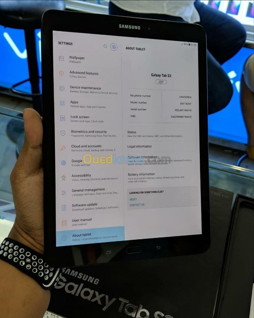 Samsung Galaxy tab s3 4GLT AKG