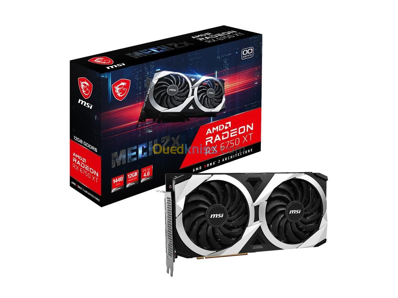 MSI Mech Radeon RX 6750 XT 12GB GDDR6