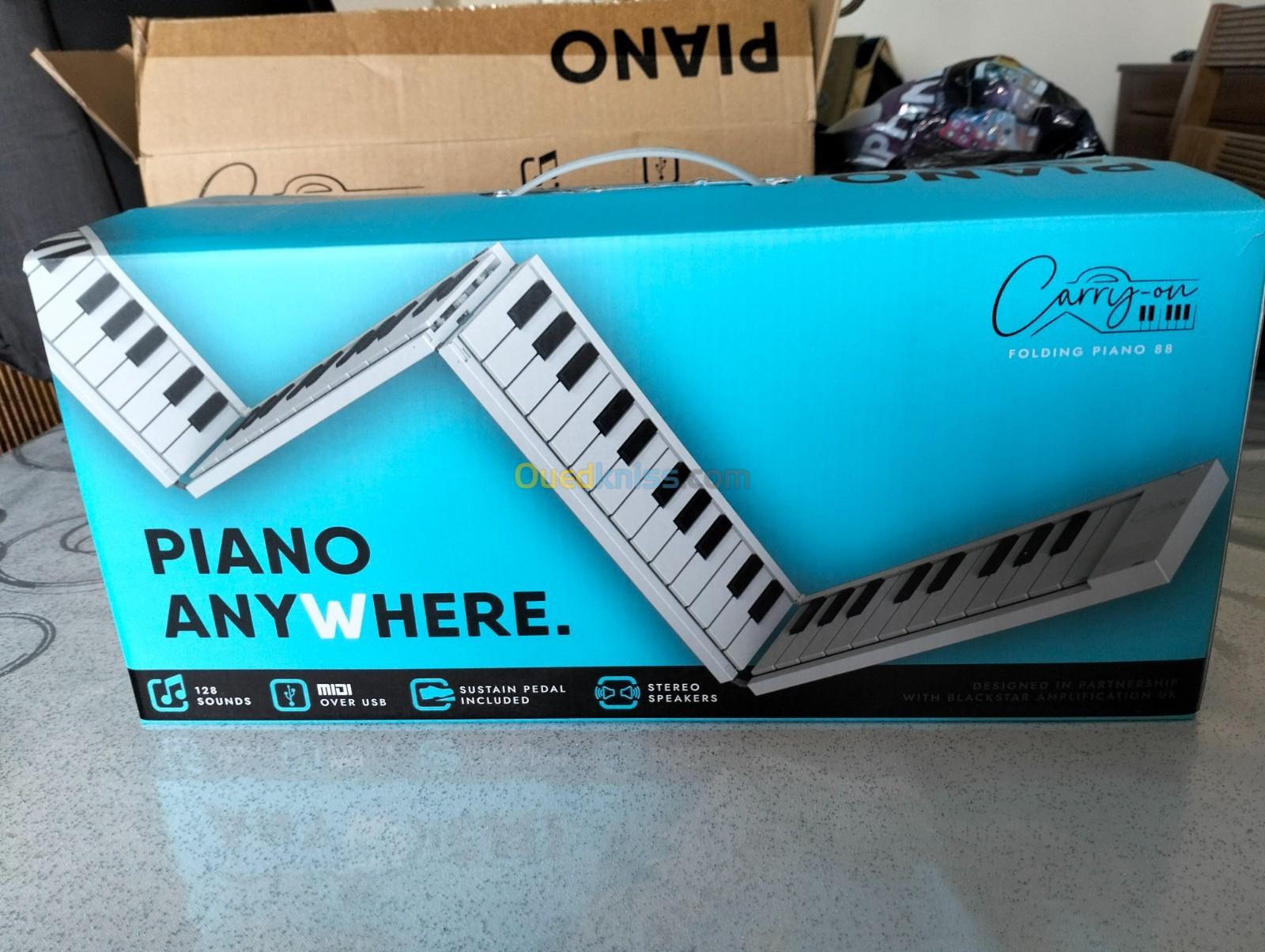 Piano électrique pliable 