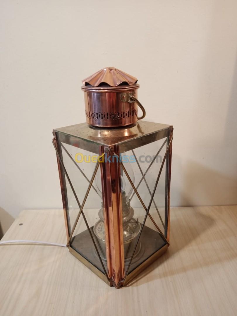 Lanterne, lampe de cabine de bateau en laiton 