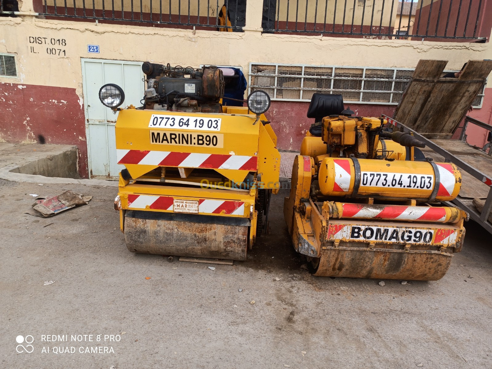 Location d'un Mini compacteur Bomag 