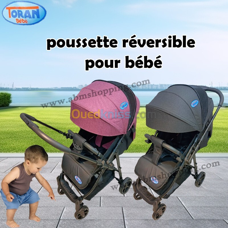 poussette réversible pour bébé | Toran