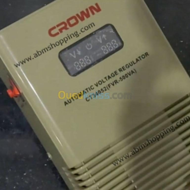 Régulateur de tension automatique 500VA _ CROWN