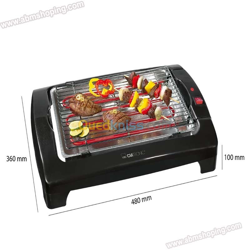 Barbecue Électrique 2000 W – Clatronic