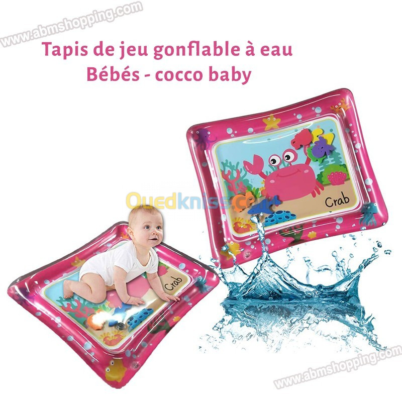 Tapis de jeux et éveil gonflable à eau pour bébé - Cocco baby