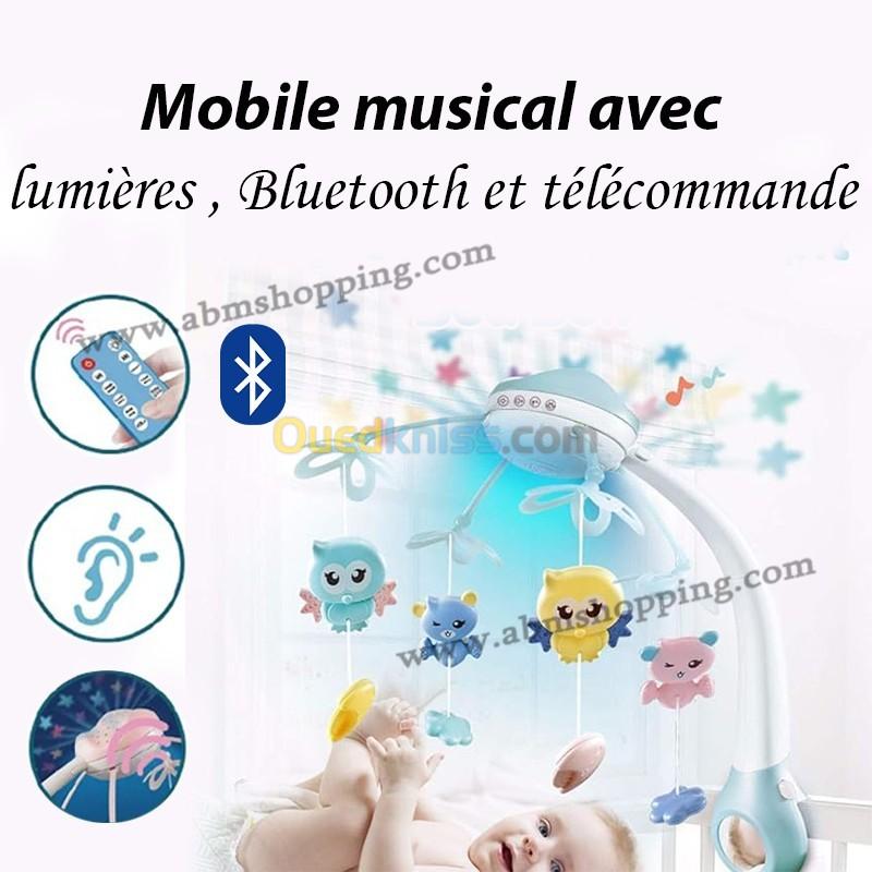 Mobile musical et lumineux pour berceau avec télécommande - Algiers Algeria