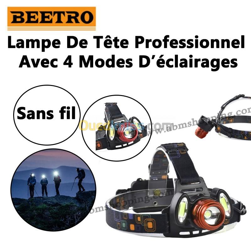 Lampe De Tête Professionnel sans Fil Avec 4 Modes D'éclairages | BEETRO