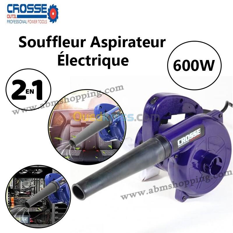 Souffleur Aspirateur Électrique 600 W  crosse