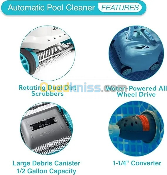 Robot nettoyeur automatique de piscine ZX300 | INTEX