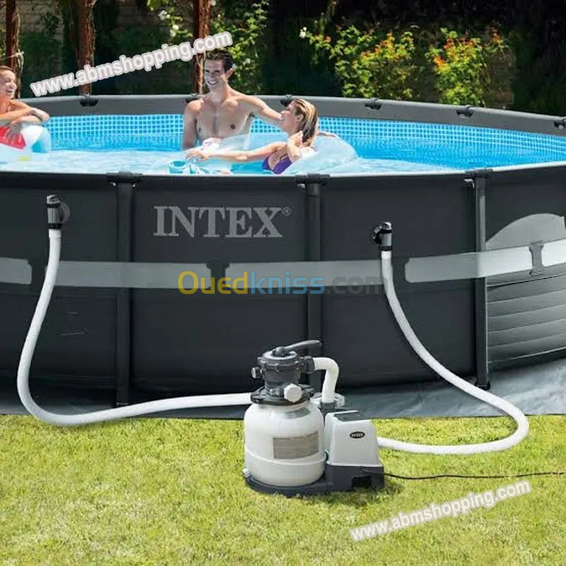Pompe de filtration à Sable pour piscine _ Intex