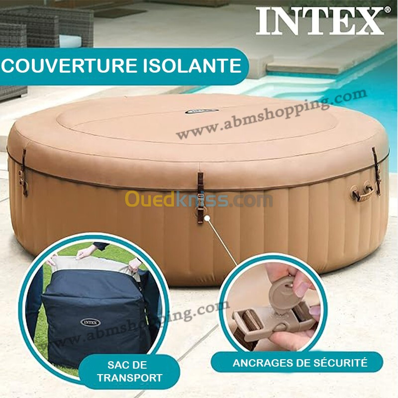 Spa gonflable SAHARA 6 places 216x71cm | INTEX