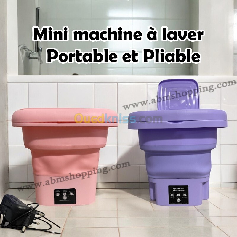 Mini machine à laver Portable et Pliable