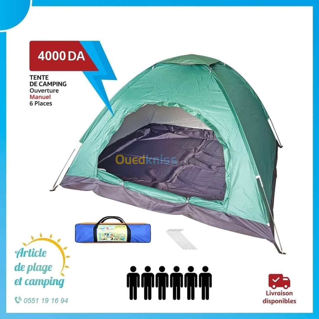 Tente camping خيمات للتخييم