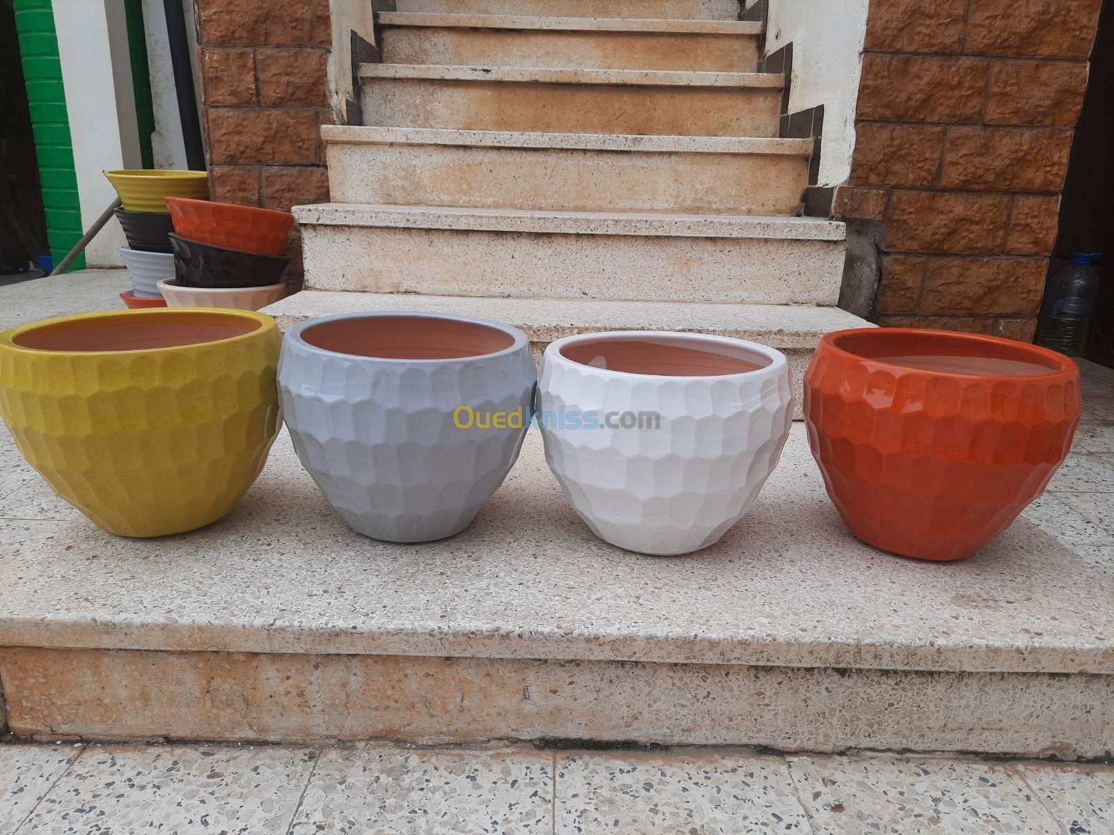 Pot de fleurs en céramique 