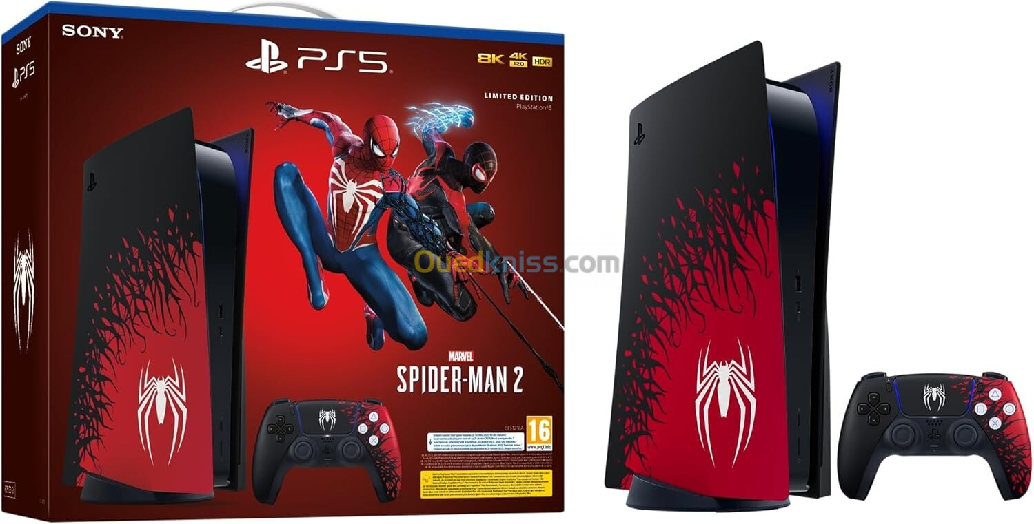  Playstation 5 Marvel's Spider-Man 2 Édition limitée ps5