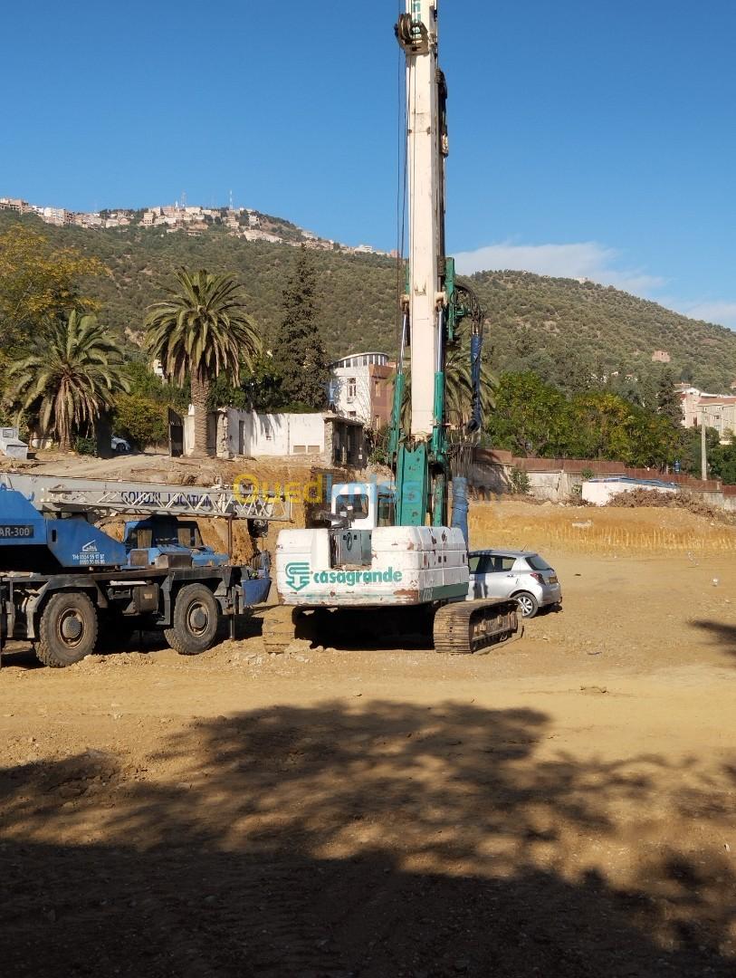 travaux de forage et fondation Spéciale