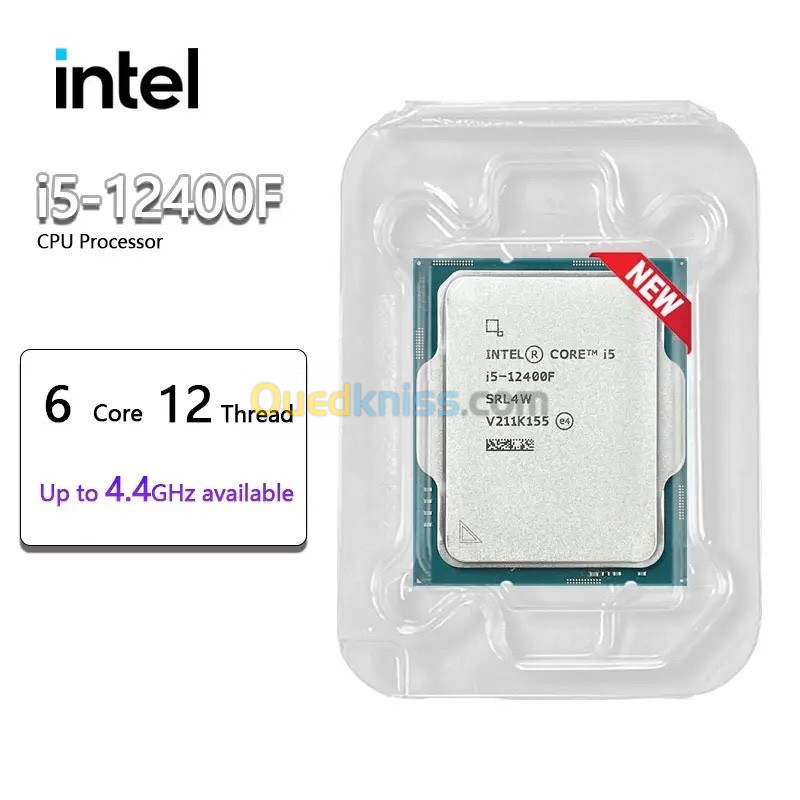 Intel Core i5-12400F ( son box )