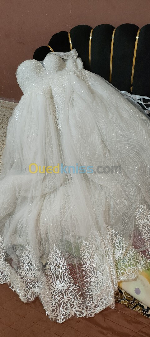 Robe blanche Saida Ouled khaled Ouedkniss Algerie