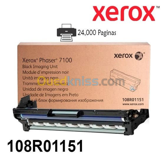 TONER XEROX PHASER 7100 NOIR ORIGINAL