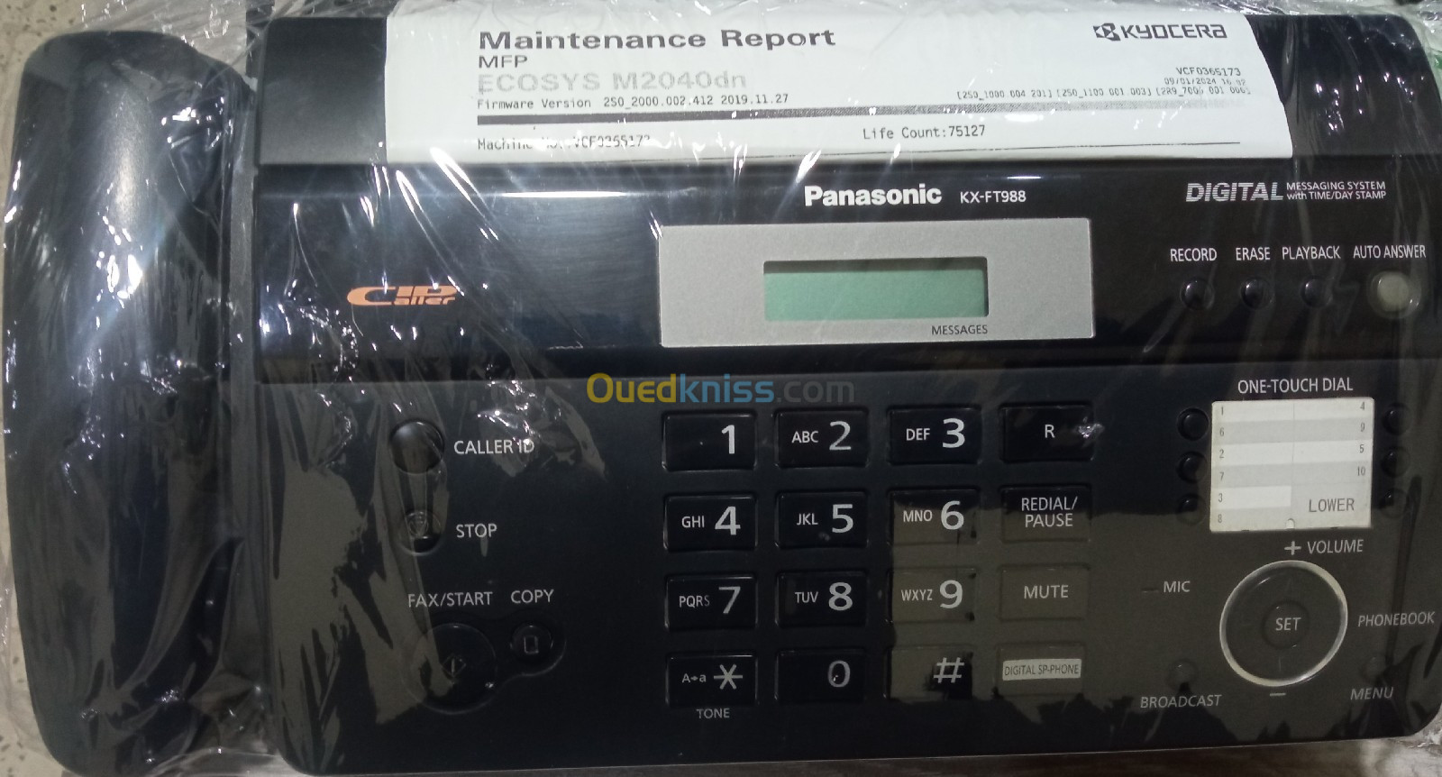 Fax panasonic Kx-FT988