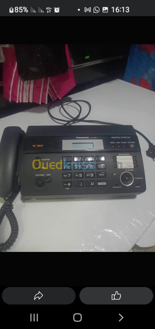 Fax Panasonic kx-ft988 Kx-ft988