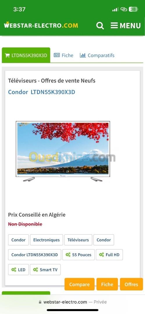 Condor led smart tv