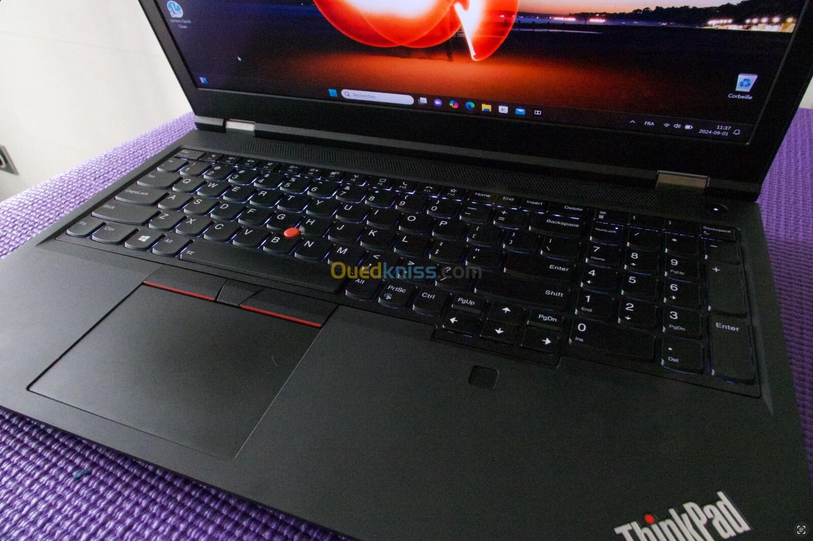 LENOVO THINKPAD P15 4K i7-1075H/32Go/Nvidia QUADRO T1000 4Go