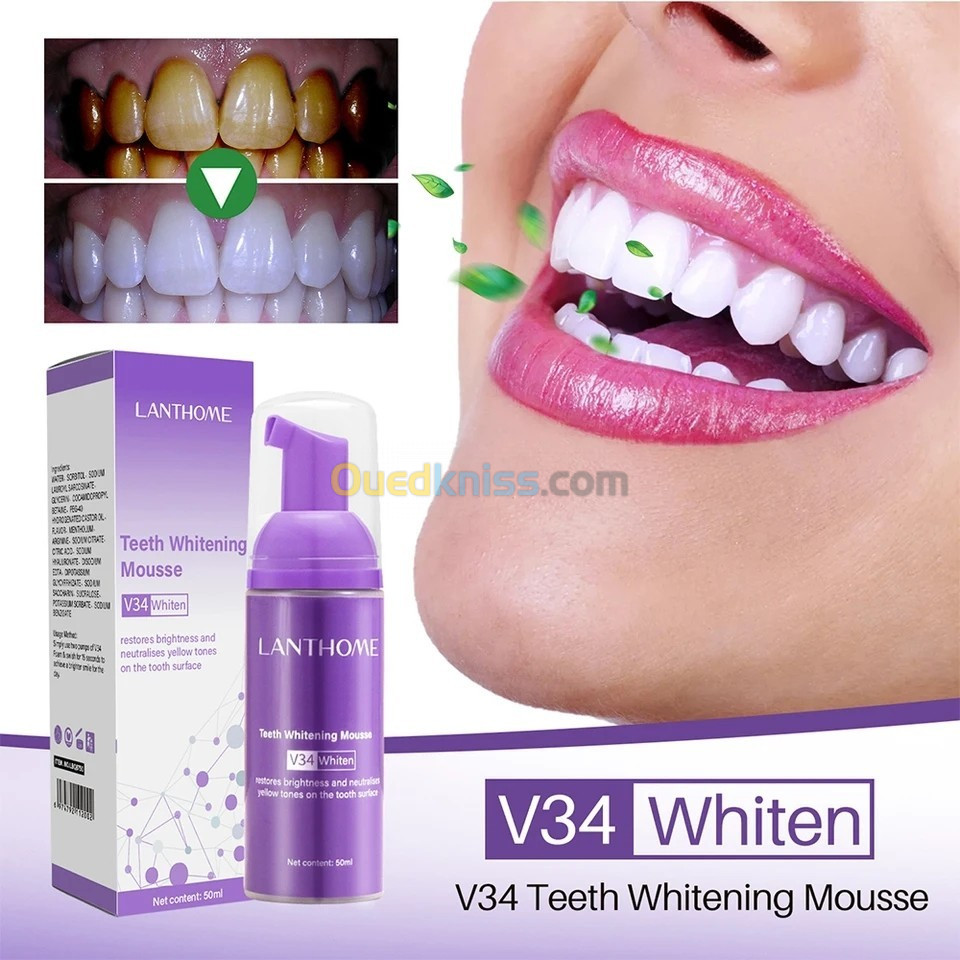 Lantome Mousse Blanchiment dent v34