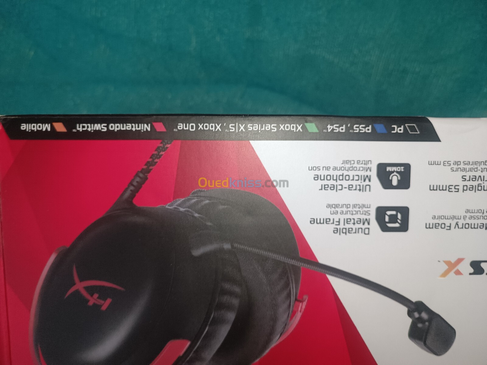 Casque gaming hyper'x cloud 3 