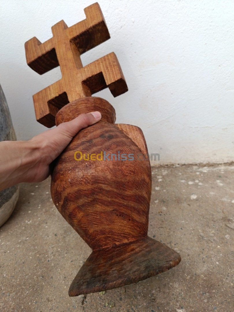 Coupe artistique en bois