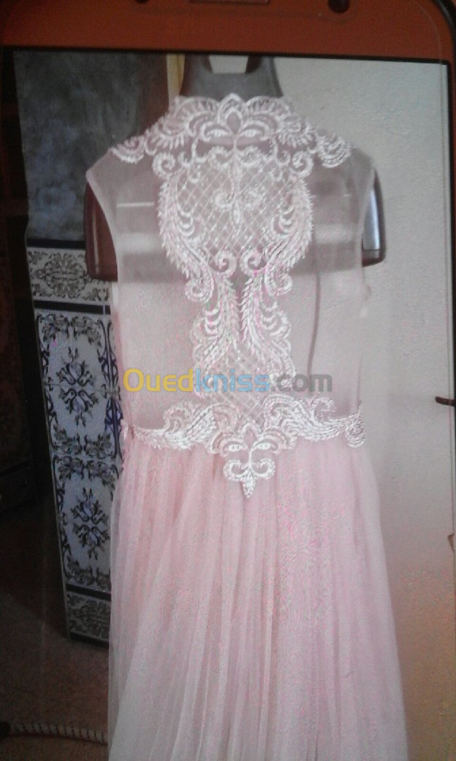 Robe soiree bois de rose turque