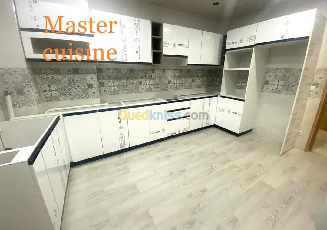 Cuisine hêtre vernis laqué mdf highgloss 