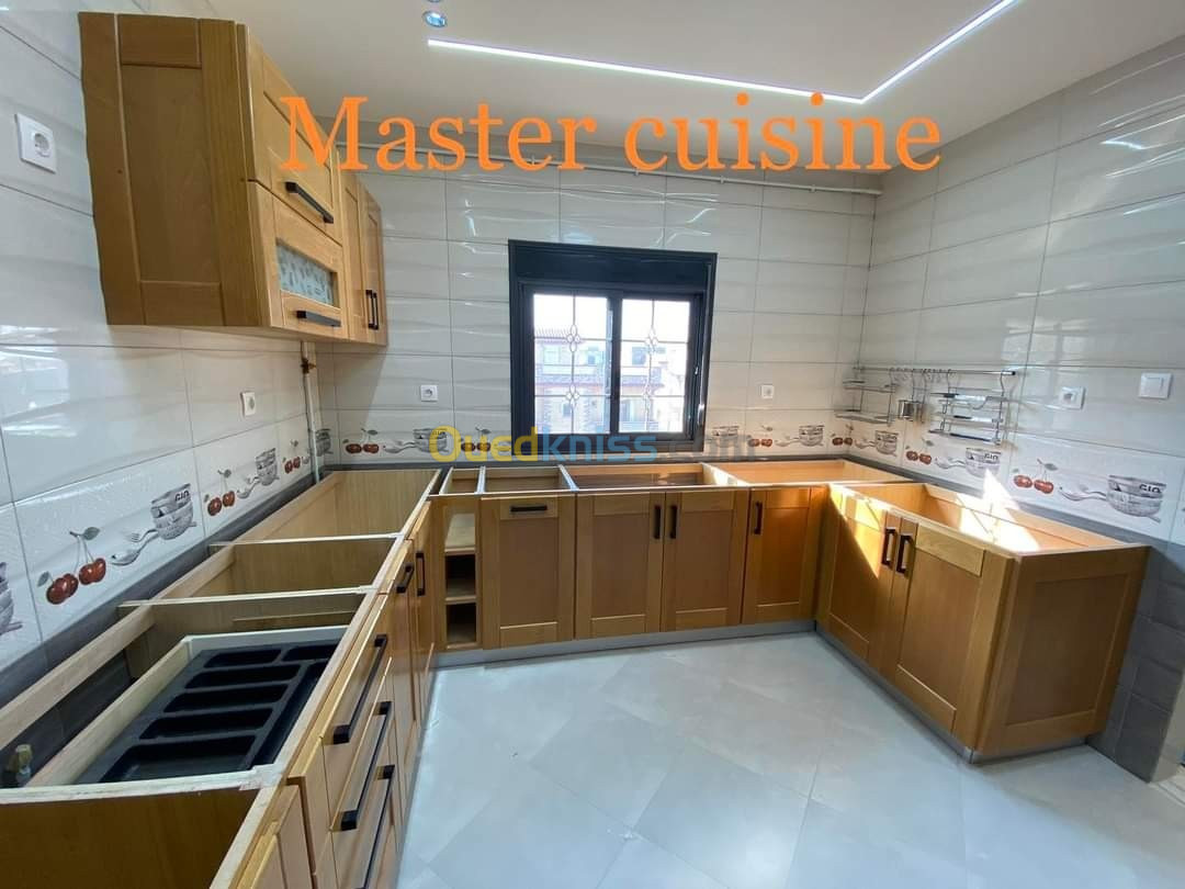 Cuisine hêtre sur mesure 