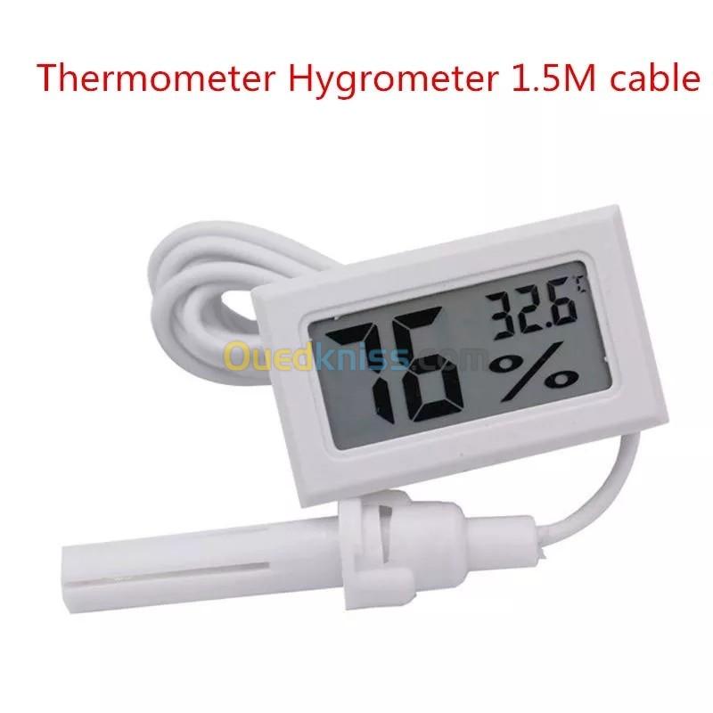Mini thermomètre et hygromètre numérique LCD, détecteur de température et  humidité - Alger Algeria