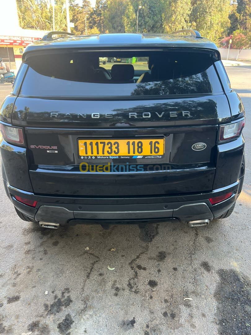 Land Rover Range Rover Evoque 2018 Range Rover Evoque