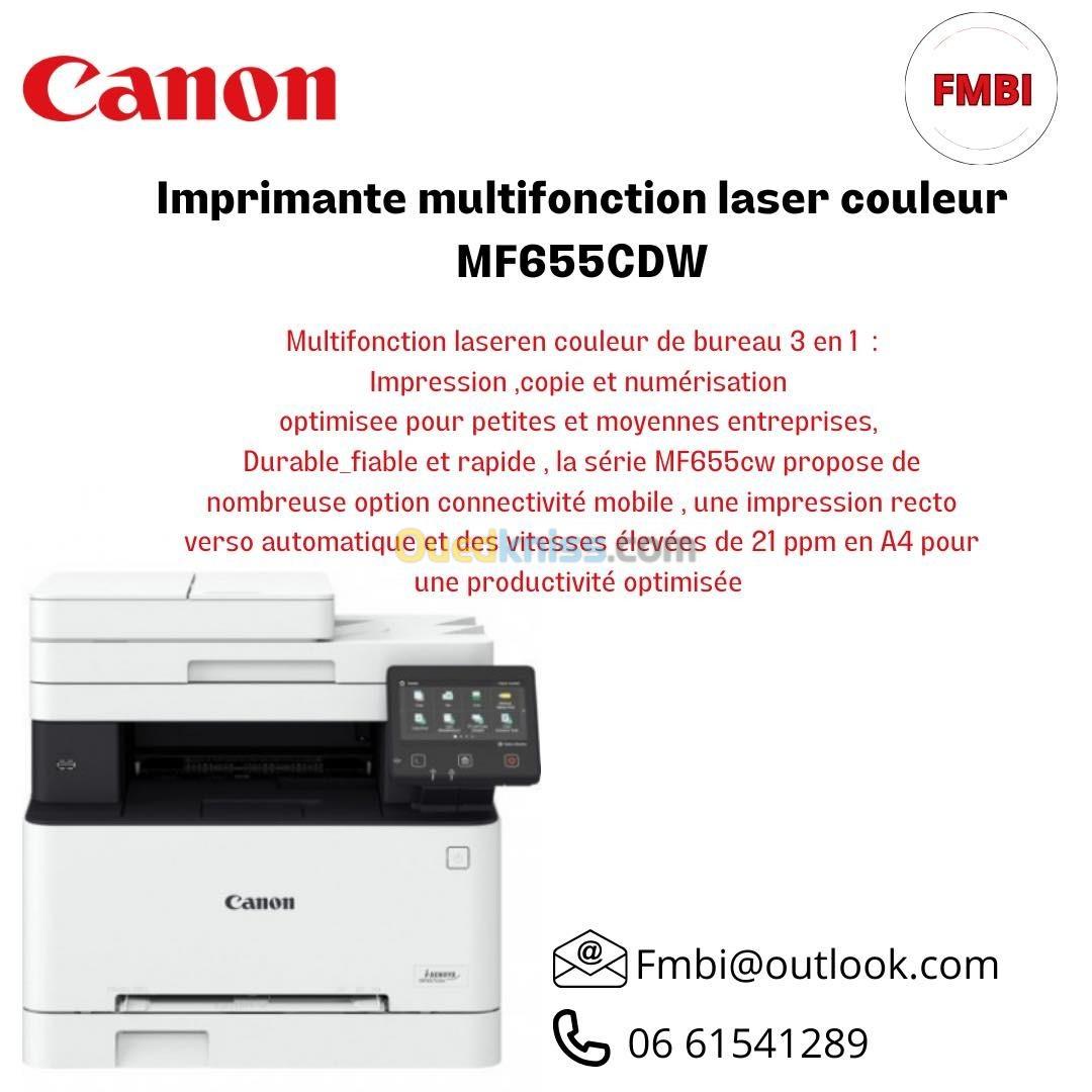 Imprimante Multifonction Laser Couleur Canon i-SENSYS MF655Cdw