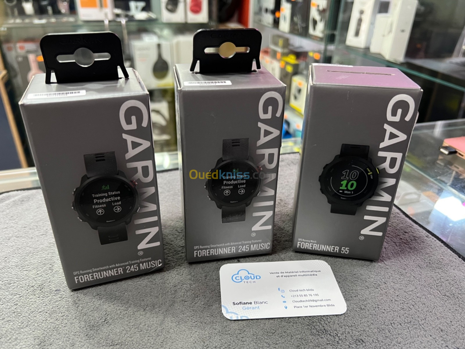 Garmin FORERUNNER 245Music et FORERUNNER 55