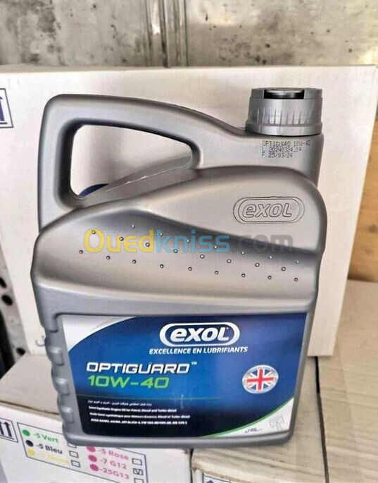 EXOL OPTIGUARD 10W-40 - HUILE MOTEUR 5L