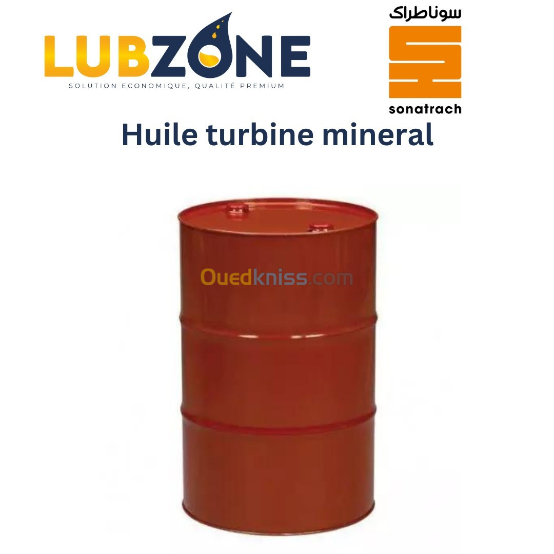 NAFTAL TORBA 68 - HUILE TURBINE FUT 200 LITRES