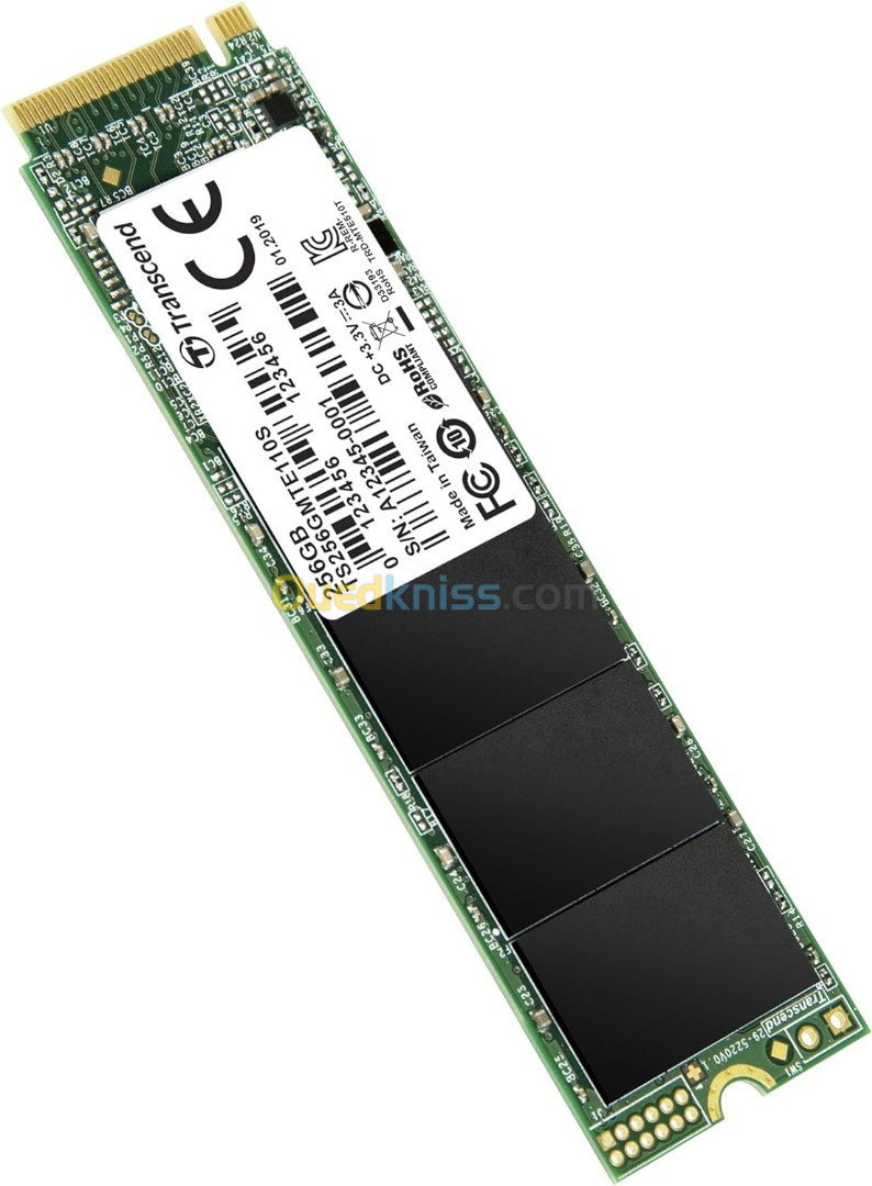 SSD interne 256 Go M.2 PCIe NVMe