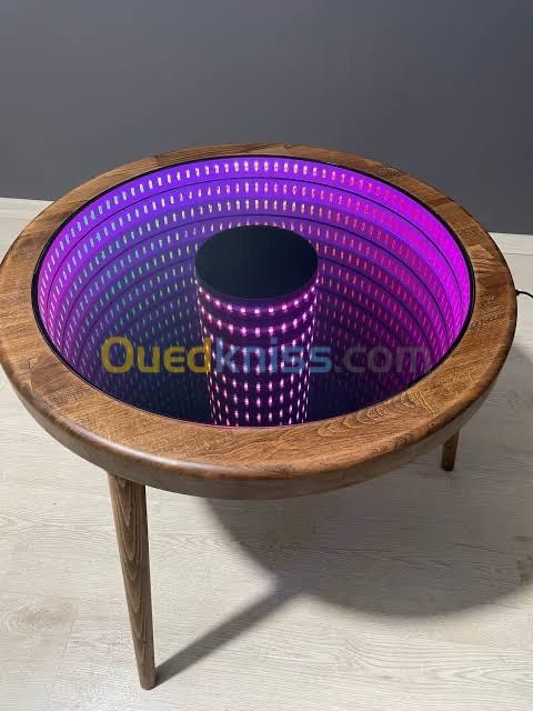 Table led infini moderne 