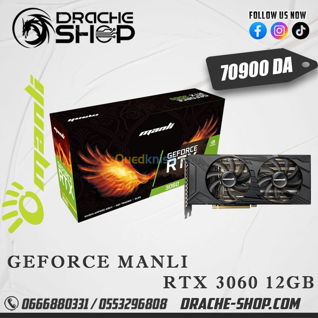 Carte graphique Manli GeForce RTX 3060 12GB