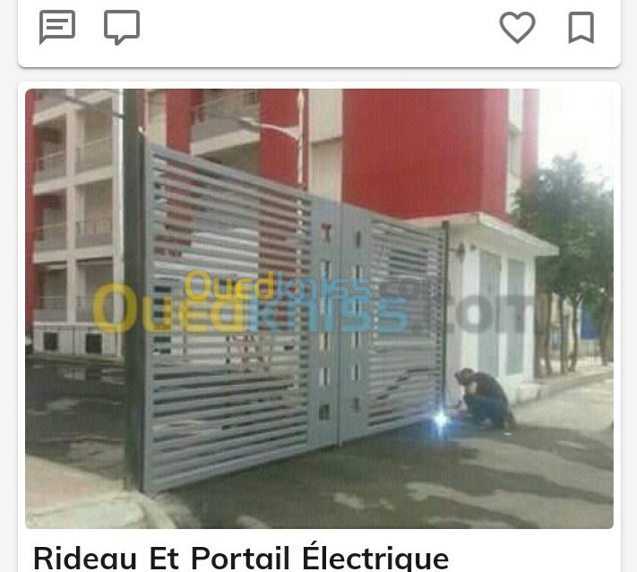 Portail et rideaux électrique 