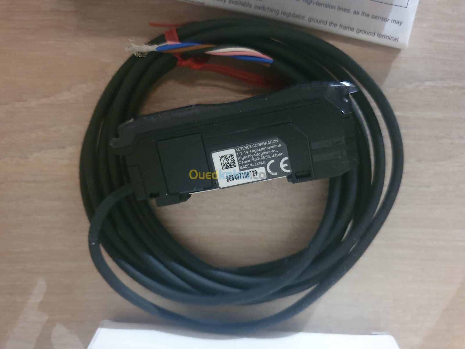 CAPTEUR FIBRE OPTIQUE KEYENCE