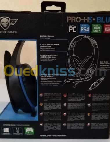 CASQUE SPIRIT OF GAMER PRO-H5 BLUE