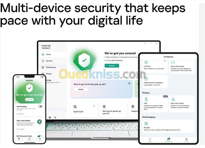 "Antivirus Kaspersky "plus-premium