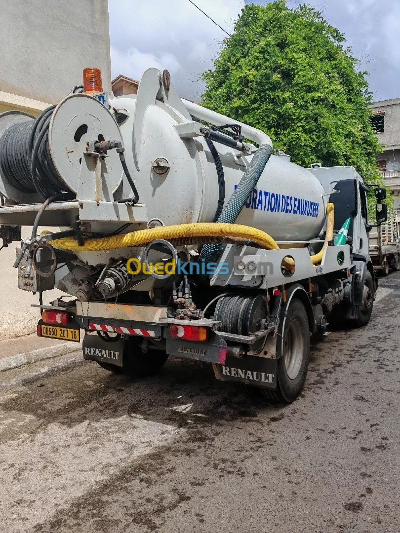  Camion débouchage canalisation curage nettoyage 