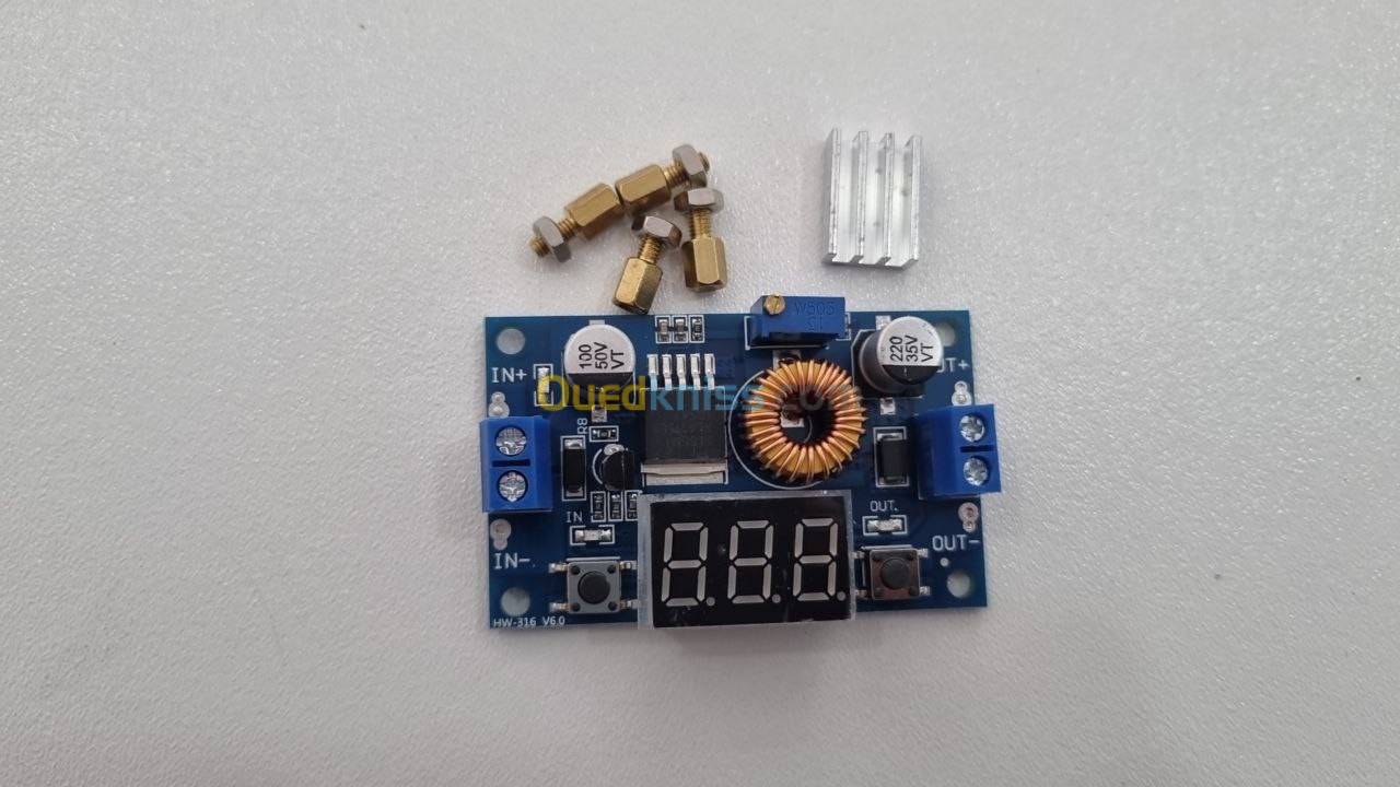 DC-DC XL4015 Adjustable Step-down Module 5A 75W with 4 Bits Digital Display Voltmeter