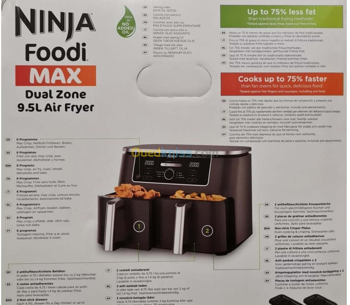 Air fryer friteuse électrique