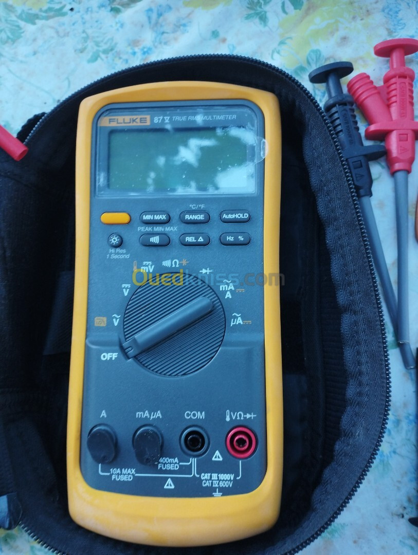 Fluke 87V Industrial True RMS Mulitmeter with Leads